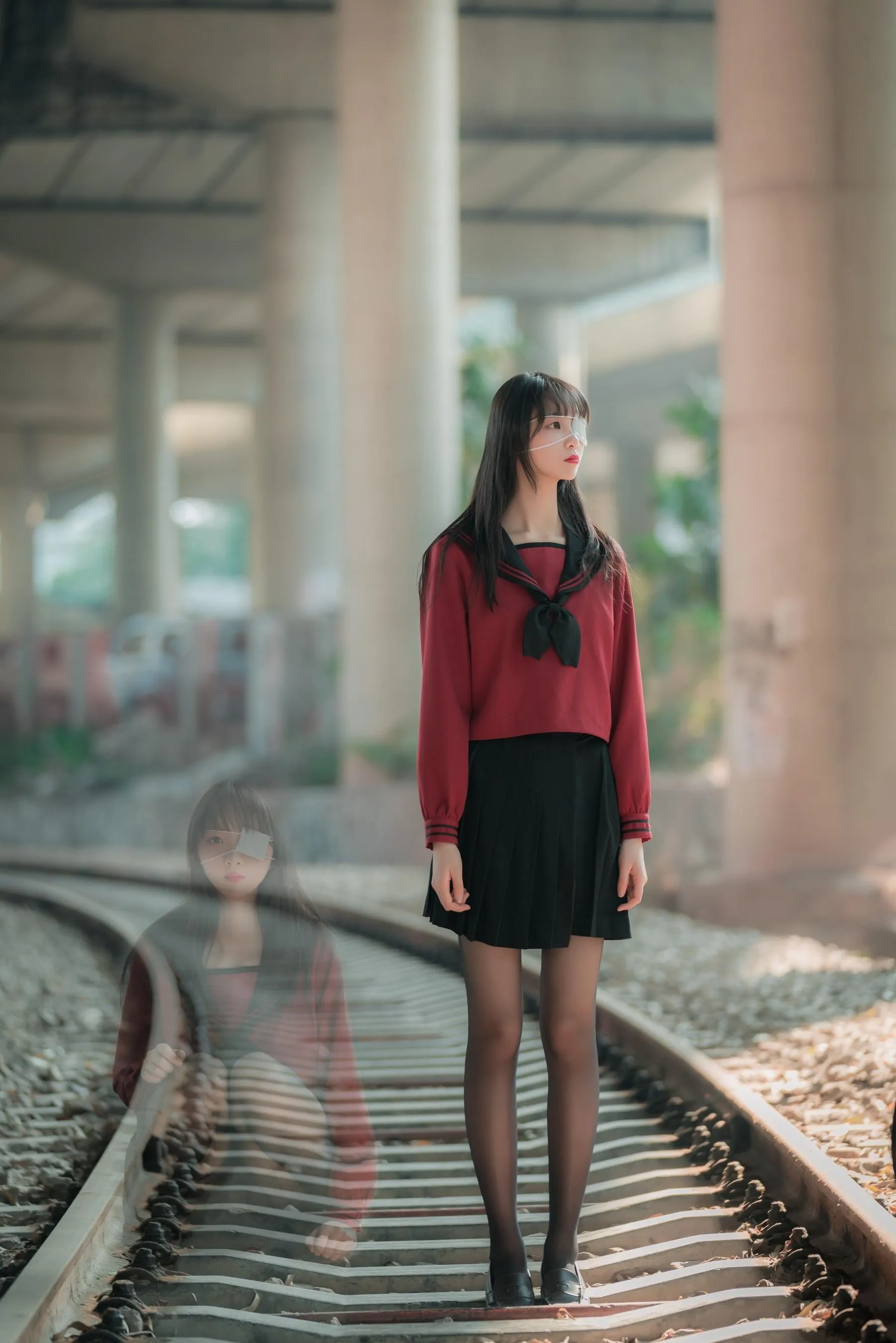 西瓜少女西呱呀呀呀 NO.028 – 铁轨成片 49P [50P]插图
